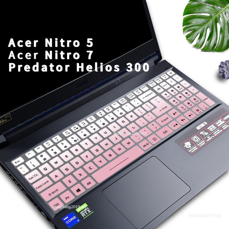 ฝาครอบแป้นพิมพ์ Acer Acer Predator Helios 300 PH315-52 53 PH317-53 54 Acer Nitro 5 AN515-45 43 44 AN