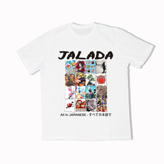 【💘💘】เสื้อยืดพิมพ์ลายแฟชั่น Jalada เสื้อยืด โอเวอร์ไซซ์ พิมพ์ลายการ์ตูนอนิเมะ CHARACTER สําหรับผู้ชาย และผู้หญิง