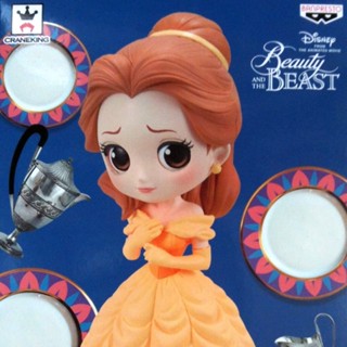 Belle - Pastel Color ของแท้ JP - Q Posket Banpresto [โมเดล Disney]