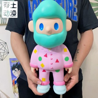 Farmer bob three-generation color series boyfriend large pajamas online celebrity fashion play hand-held big baby doll ornaments