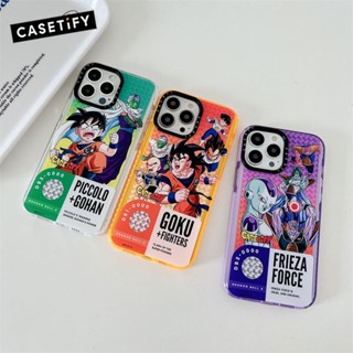 Casetify เคสโทรศัพท์มือถือ กันกระแทก ลายดราก้อนบอล Z สําหรับ IPhone 11 12 13 14 Pro Max 14 Pro Max 13 Pro 12