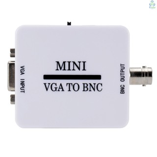 กล่องแปลงวิดีโอ VGA เป็น BNC VGA เป็น BNC ขนาดเล็ก สําหรับมอนิเตอร์ HDTV [19] [มาใหม่]