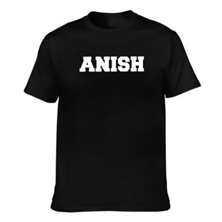 เสื้อยืด พิมพ์ลาย Anish สไตล์วินเทจ คุณภาพสูง