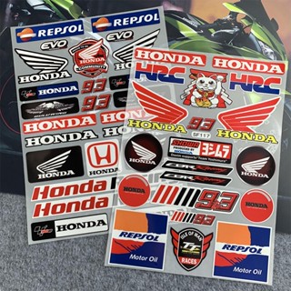 สติกเกอร์โลโก้ Honda 93 Marquis สําหรับตกแต่งหมวกกันน็อครถจักรยานยนต์ Honda สติ๊กเกอร์ pcx  สติกเกอร์ สติ๊กเกอร์ติด โลโก้ สติ๊กเกอร์ติดรถ ของแต่งรถ แต่ง 160 รถ pcx150 กันรอย pcx160 ชุดแต่ง ของเเต่ง click125 150 ตุ้ม ถ่วง adv150 forza350 super cub zoomer x