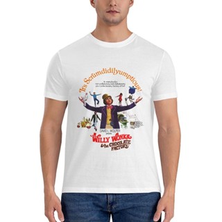 เสื้อยืด พิมพ์ลาย Willy Wonka And The Chocolate Factory 1971 Gene Wilder สําหรับผู้ชาย