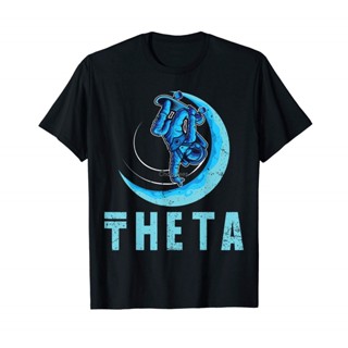 เสื้อยืด พิมพ์ลาย THETA Crypto Token Decentralized