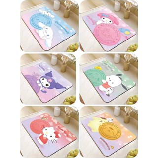 แผ่นรองจาน แผ่นรองของร้อน ผ้าซับน้ำลายการ์ตูน  SANRIO -   ขนาด 44.5×34 cm