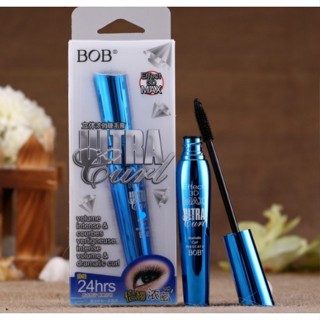 BOB MAKEUP ของแท้ 3D สเตอริโอ หนา มาสคาร่า เรียว หนา ม้วน โยก กันน้ำ ยืด ไม่ มึน ย้อม 8g