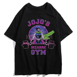 เสื้อยืด พิมพ์ลาย Jojo Bizarre Adventure Kujo Jotaro Giorno Giorno Giovanna สไตล์ฮิปฮอป ฮาราจูกุ สตรีท เหมาะกับฤดูร้อน สําหรับผู้ชาย