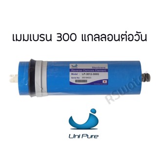 เครื่องกรองน้ำ ไส้กรองน้ำ อาร์โอ RO  เมมเบรน 300 GPD ขนาด 3”x12” ยี่ห้อ Treatton และ Unipure