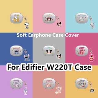 【Case Home】เคสหูฟัง แบบนิ่ม ลายการ์ตูนสุนัข Laurel สําหรับ Edifier W220T W220T