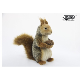 8047 ตุ๊กตากระรอกสีเทา Gray Squirrel