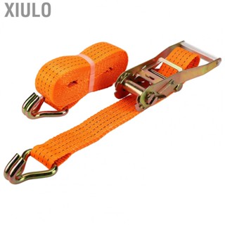 Xiulo Tie Down Straps  6mx50mm 11023lb Load Bearing Ratchet Strap  for Trailer