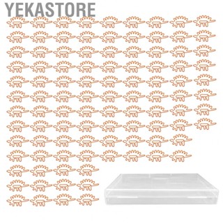 Yekastore Paper Clips  Metal Material Mini Paper Clips  for Office