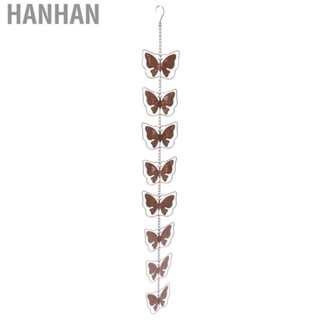 Hanhan Butterflies Wind Chimes Pleasant Melody Outdoor Wind Chimes for Living Rooms