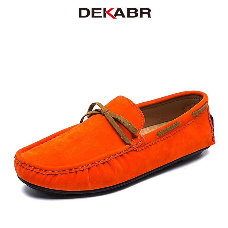 Dekabr รองเท้าโลฟเฟอร์ หนัง Pu ส้นเตี้ย น้ําหนักเบา คุณภาพสูง เหมาะกับฤดูใบไม้ผลิ และฤดูร้อน สําหรับผู้ชาย ไซซ์ 35-48