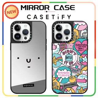 Casetify เคสโทรศัพท์อะคริลิคแข็ง กันกระแทก ลายภาพวาด สําหรับ iPhone14 13 12 11 Pro Max