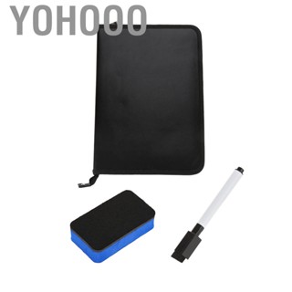 Yohooo Strategy Board  Folding Magnetic     Board Kit Including Pen Magnets Eraser for Basketball  Training