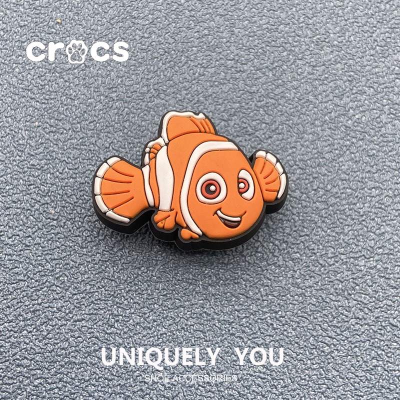 Crocs jibbitz หัวเข็มขัด ลายการ์ตูนดิสนีย์ ดอกไม้ สําหรับตกแต่งรองเท้า Crocs