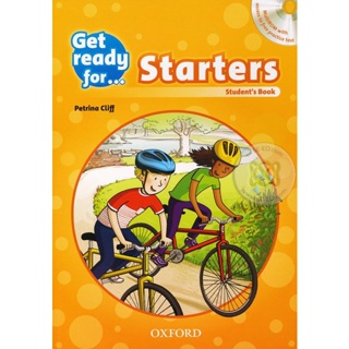 Bundanjai (หนังสือคู่มือเรียนสอบ) Get Ready for Starters : Students Book +Multi-ROM (P)