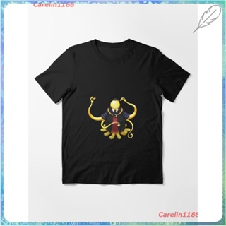 HOT QG New Assassination Classroom Koro Sensei Logo Essential T-Shirt เสื้อยืด ดพิมพ์ลาย เสื้อยืดผ้าฝ้าย คอกลม cotton คว