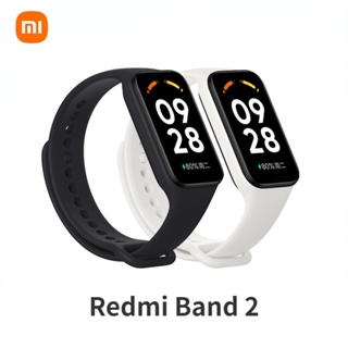 Xiaomi Redmi Smart Band 2 Mi สร้อยข้อมือ 7 สี 1.47 นิ้ว จอแสดงผลแบบเต็ม ออกซิเจนในเลือด อัตราการเต้นของหัวใจ ติดตามการนอนหลับ Miband 2 CN Version