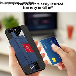 Hugepeaknewsection1 สายรัดข้อมือซิลิโคน แบบพกพา 5 สี สําหรับ iPhone Samsung Huawei Xiaomi