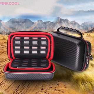 Pinkcool เคส EVA พร้อมสายคล้อง สําหรับฮาร์ดไดรฟ์ SSD Nintendo 3DS New 3DS XL New 3DS.LL