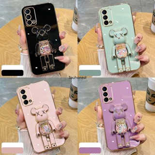 เคส Oppo A74 เคส Oppo A54 เคส Oppo A93 Casing Oppo A94 Case Oppo A95 Case Oppo A93S Case Oppo F19 Pro F19S Case Oppo Reno 5F Reno5 Lite Case Oppo Reno 5K Case Silicone Cartoon Anime Cute Kaws Bear Stand Phone Cover Cassing Cases Case TX โทรศัพท์มือถือ