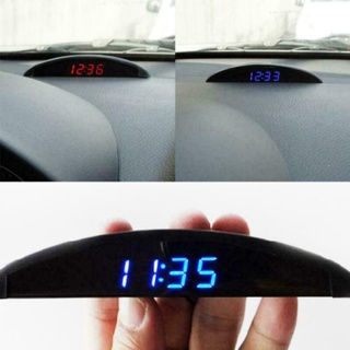 ⚡READYSTOCK⚡In-Car Voltmeter Display Portable Functional Plastic Temperature Accessories