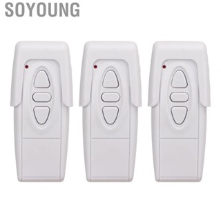 Soyoung 3PCS Garage Door  Button Switchs ABS 433Mhz  Button Switch