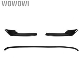 Wowowi Bumper Grille Cover  Wear Resistant Front Lower Bumper Grille Cover Trim High Strength Deformation Proof  for Car