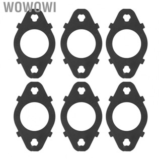 Wowowi Exhaust Manifold Gasket  Long Term Use Good Sealing Vehicle Exhaust Manifold Gasket Firm Easy To Install  for Car