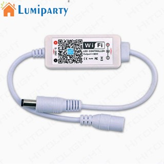 Lumiparty ตัวควบคุมไฟ LED ไร้สาย หรี่แสงได้ สําหรับสายไฟ LED 5050