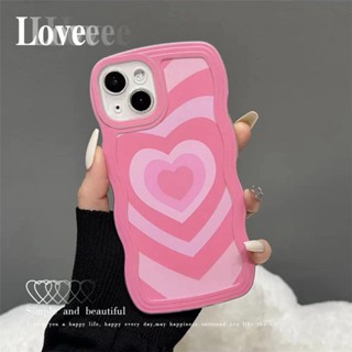 เคส VIVO S1 V5 Plus V5s V5 Lite V9 V11 V15 V20 V23E V25 Pro V27 V27e เคสโทรศัพท์ หัวใจ ขอบหยัก นิ่ม เคสใส