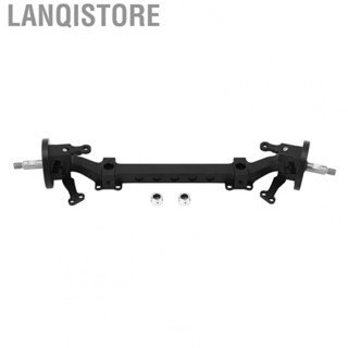 Lanqistore Front Axle Assembly  Stable Driving RC Front Axle Steering Rod High Strength  for 1/14 RC Trailer Tractor