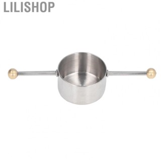 Lilishop Aqur2020 Stainless Steel Double Ball Bartending Ounce Cup  Measuring Cup