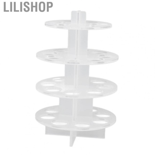 Lilishop Coffee Carousel Holder Acrylic  Coffee Pod Organizer for Coffee dessert Shops