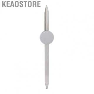 Keaostore Eyebrow Golden Ratio Ruler SS Microblading Eyebrow Makeup Tattoo Measuring Tool