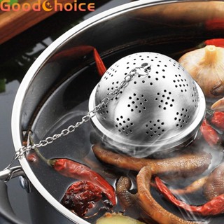 【Good】Tea Strainer Food-grade Stainless Steel Infuser Locking Mesh Tea Ball Infuser【Ready Stock】