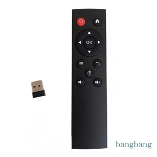 Bang รีโมตคอนโทรล 2 4G RF แอร์เมาส์ ไม่มีไจโรสโคป สําหรับกล่องทีวี Android