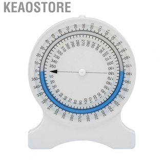 Keaostore Joint Motion Measuring Tool  Scratch Proof Small Size Scoliosis Torsional Angle Meter Clear Dial for Knee