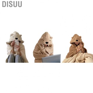 Disuu Hooded Blankets  Cotton Multi Purposes Wearable    for Winter