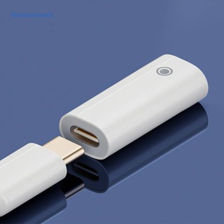 [ElectronicMall01.th] อะแดปเตอร์เชื่อมต่อชาร์จ ขนาดเล็ก สําหรับ Apple Pencil 1/2 Female to Female Type C/8 Pin 1 ชิ้น