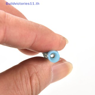 Buildvictories11 ขั้วต่อสายไฟ ไนล่อน สีฟ้า 16-14AWG 50 ชิ้น