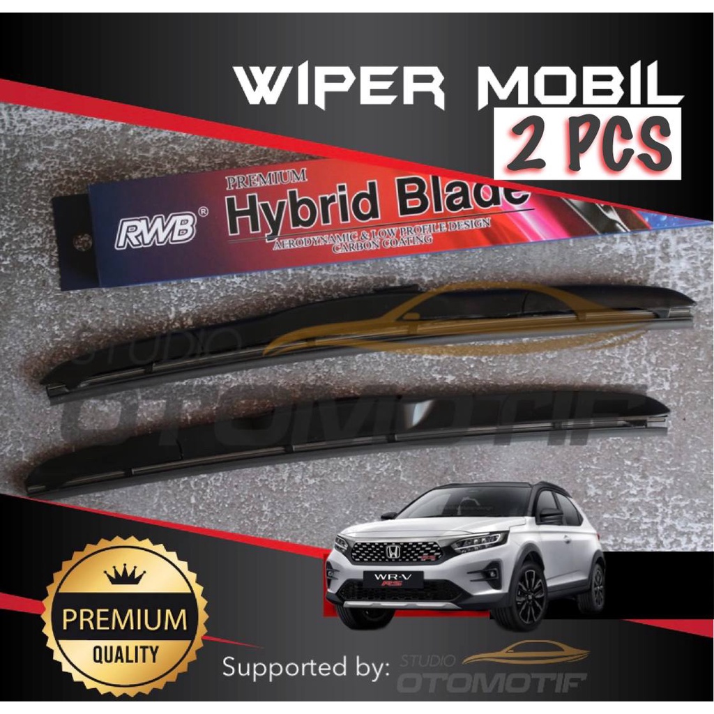 HONDA WRV RS 2022 HYBRID GRAPHITE RWB WIPER 2 ชิ้น