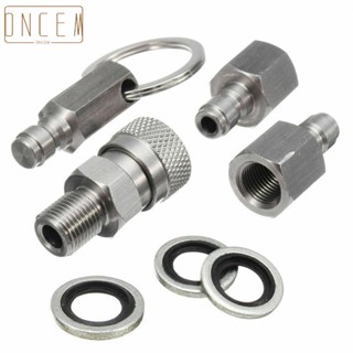 【ONCEMOREAGAIN】Female Males Kit 1/8 BSPP Brand New Durability High Quality Quick Connect