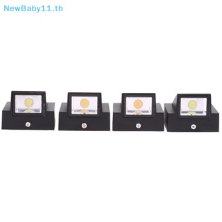 Onebaby โคมไฟติดผนัง LED 3/5W อะลูมิเนียม กันน้ํา IP67 สําหรับตกแต่งสวน กลางแจ้ง 1 ชิ้น