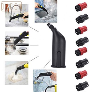 【ONCEMOREAGAIN】Brushes 9pcs Attachment Jet Replacement Set Steam Cleaner Vacuum Cleaner