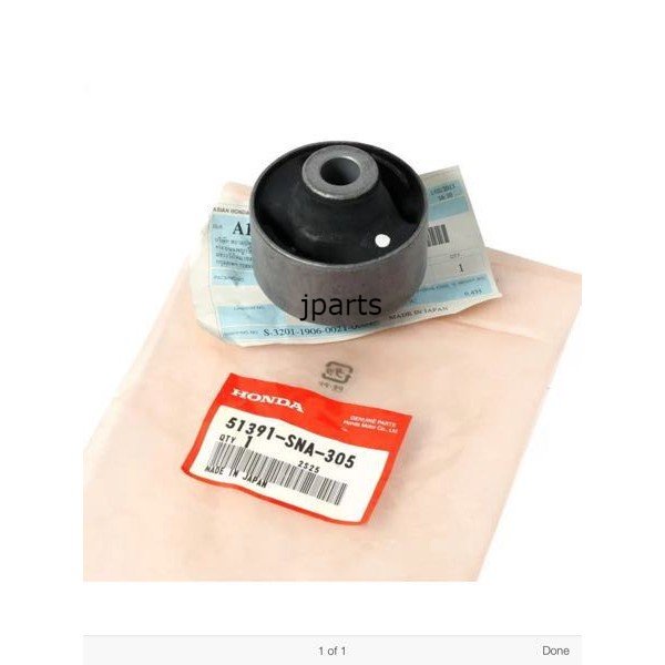บูชปีกนกตัวใหญ่ Honda civic ES2001-2005 civic FD 2006-10 แท้ Honda phlautoparts